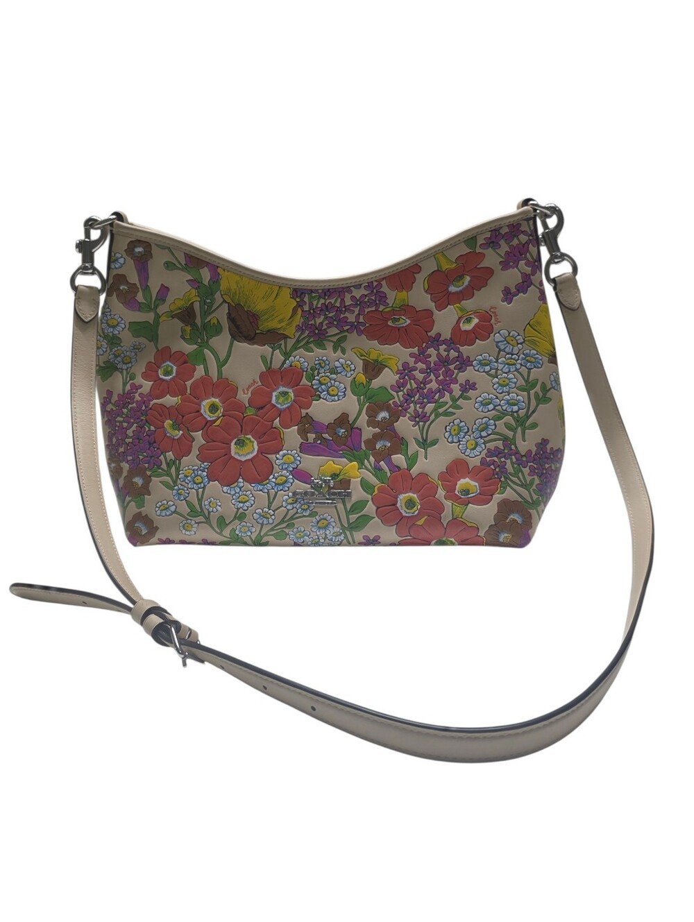 Coach Floral Print Shoulder Bag - Picture 6 of 10